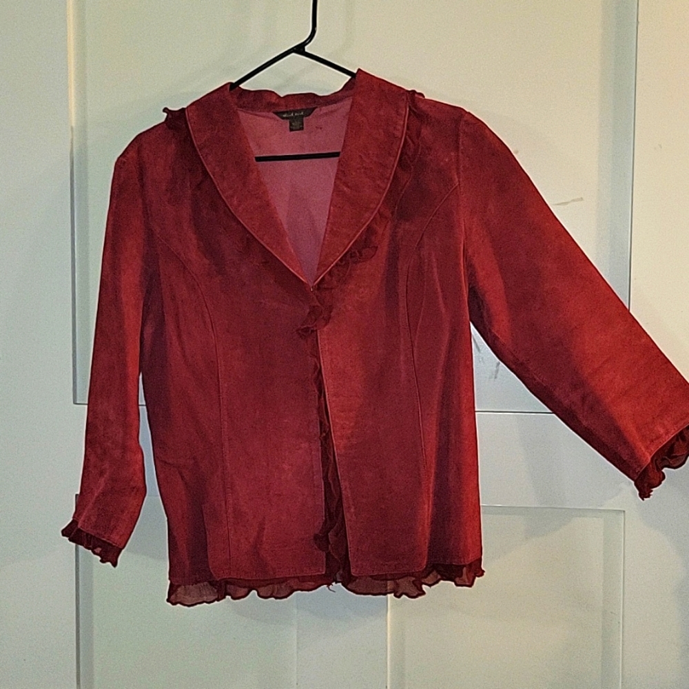 Red Suede Jacket